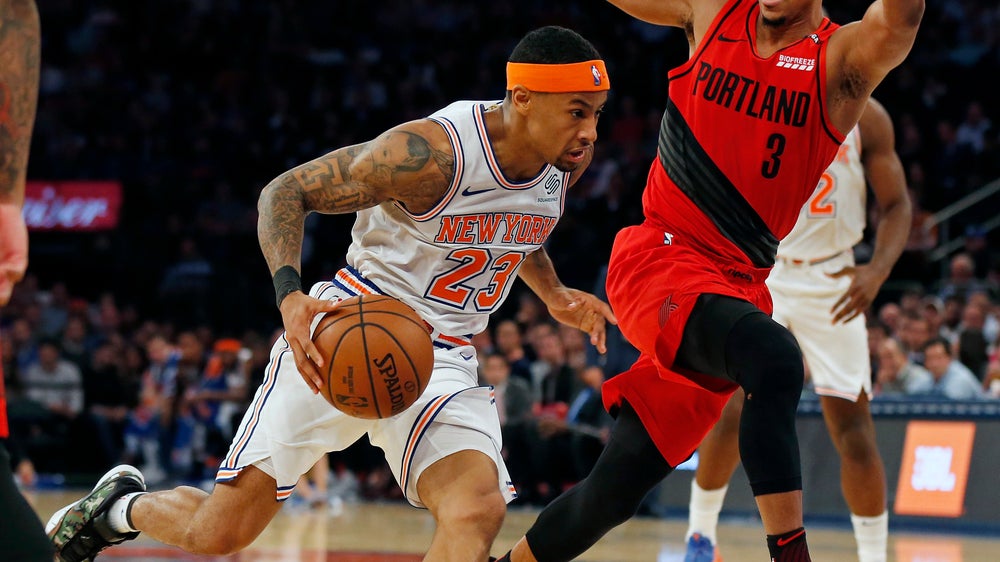 McCollum, Lillard help Blazers edge Knicks 118-114