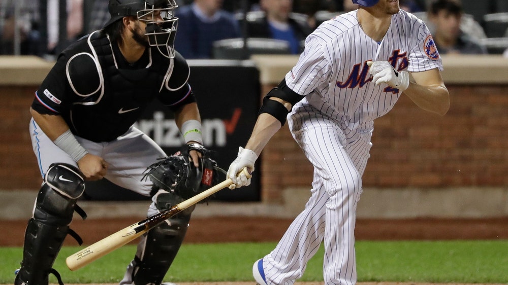 DeGrom ends 5-start winless streak, Mets beat Marlins 4-1