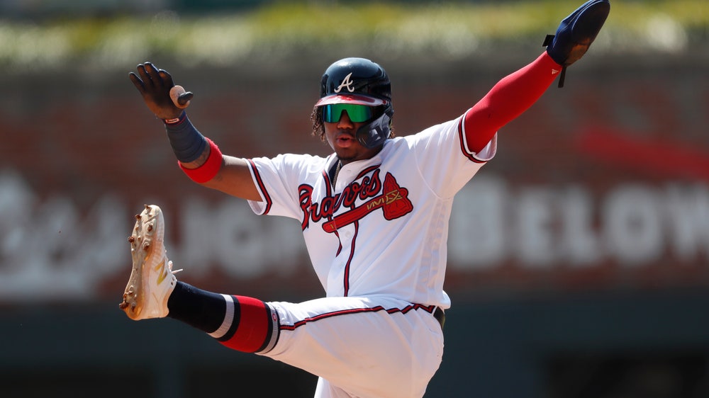 Acuña hits 40th HR, Braves clinch tie for first in NL East