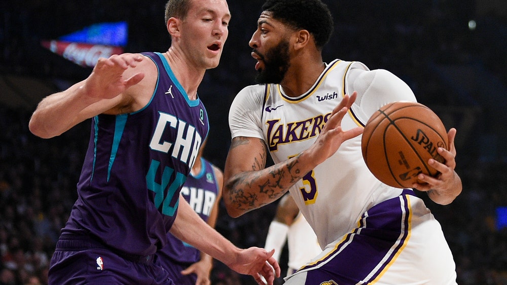 AD, Dwight lead Lakers to 120-101 win over Hornets