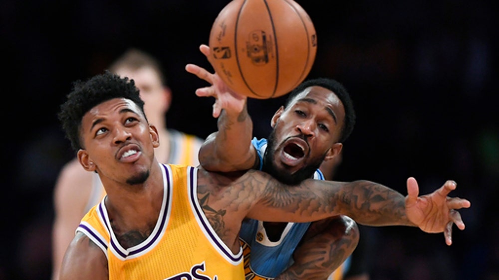 Jokic scores 29, Nuggets hold off struggling Lakers 127-121 (Jan 17, 2017)