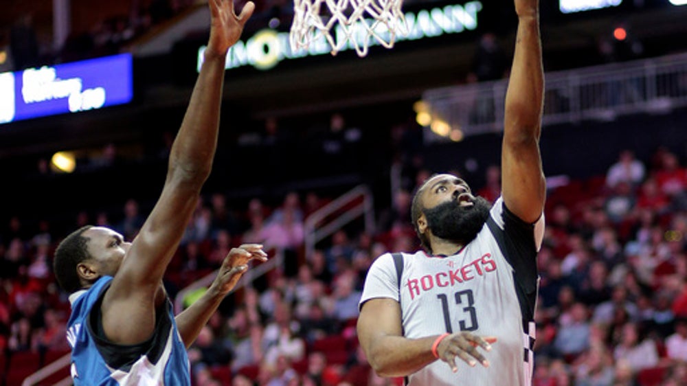 Harden leads Rockets past Timberwolves in 142-130 shootout (Feb 25, 2017)