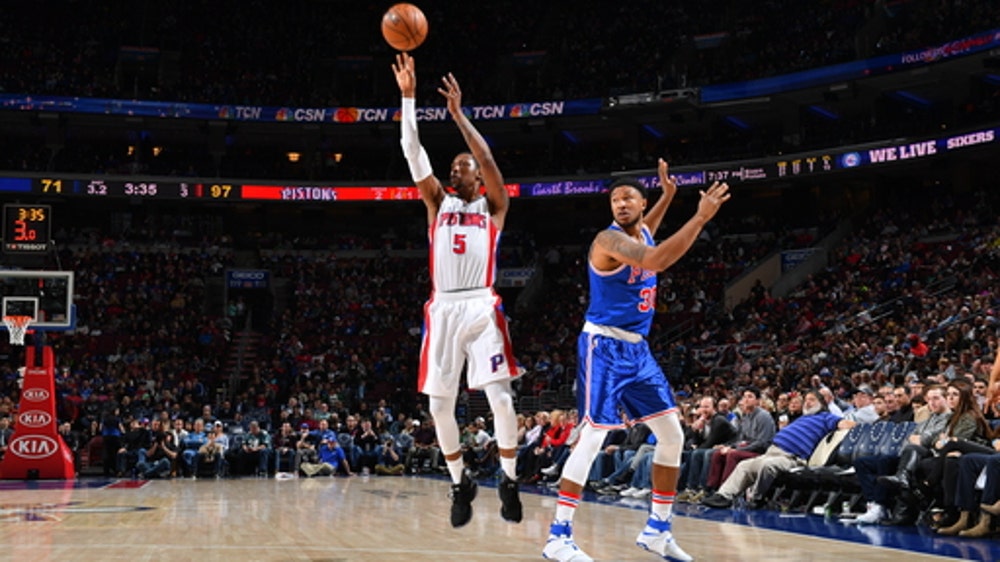 Pistons set season high for points in 136-106 rout of 76ers (Mar 04, 2017)