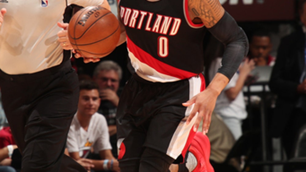 Lillard's 49 points lift Blazers over Heat, 115-104 (Mar 19, 2017)