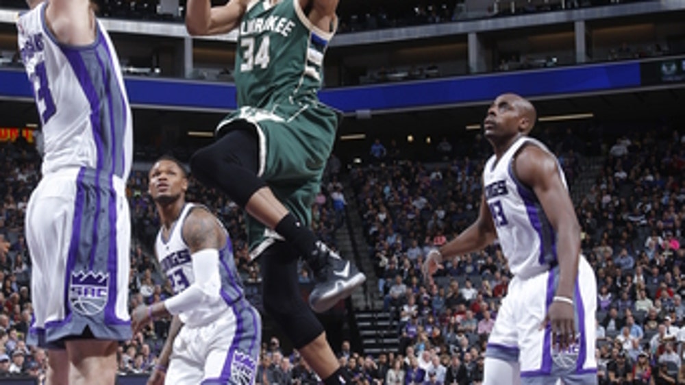 Antetokounmpo's 32 points lead Bucks over Kings 116-98 (Mar 22, 2017)