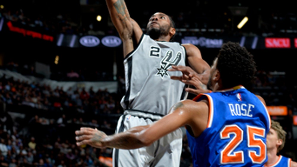 Leonard, Aldridge help Spurs topple Knicks, 106-98 (Mar 25, 2017)