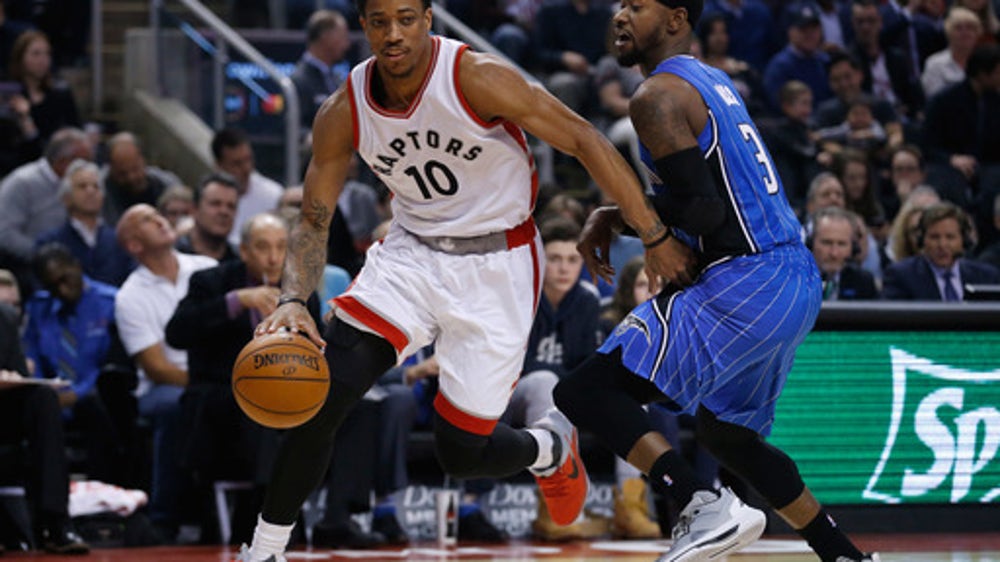 DeRozan scores 36, Raptors top Magic 131-112 for 6th in row (Mar 27, 2017)