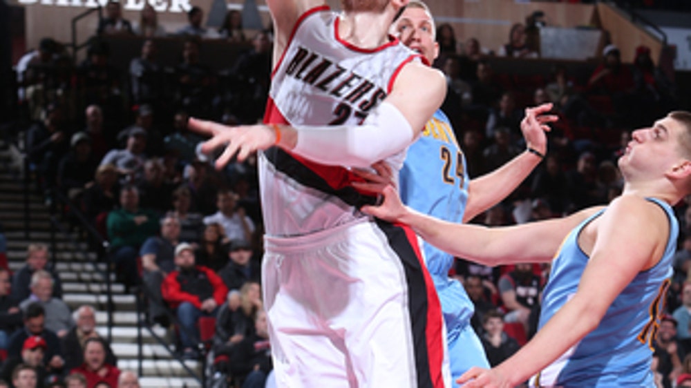 Blazers beat Nuggets to take 1-game lead for 8th seed (Mar 28, 2017)