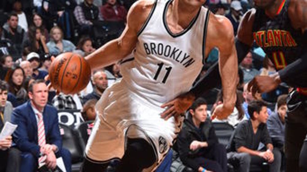 Lopez, Nets spoil Millsap's return with 91-82 win over Hawks (Apr 02, 2017)