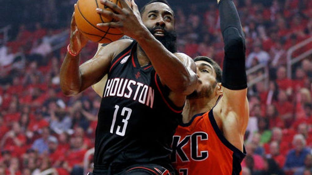 Harden has 37 points; Rockets rout Thunder, Westbrook 118-87 (Apr 16, 2017)