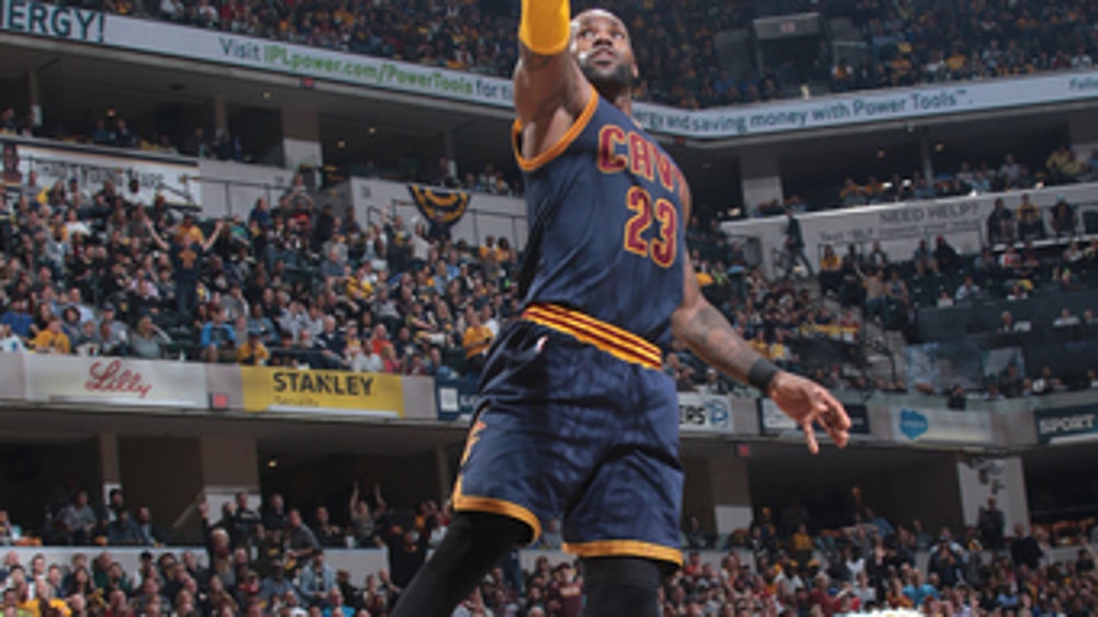 James helps Cavs hold off Pacers, earn sweep into 2nd round (Apr 23, 2017)