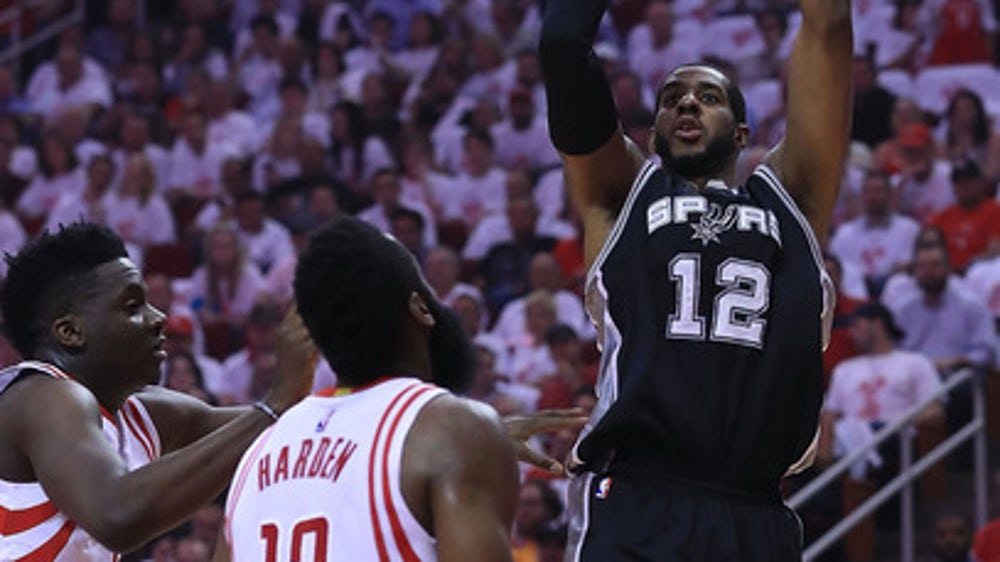 Aldridge steps up to help Spurs down Rockets 103-92 (May 05, 2017)