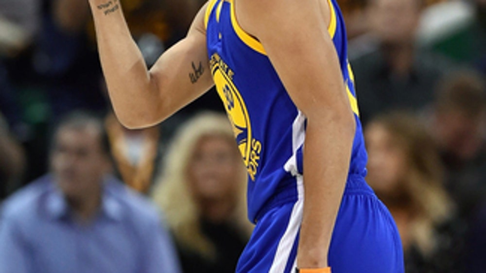 Curry's 30 lead Warriors to sweep after 121-95 win over Jazz (May 08, 2017)