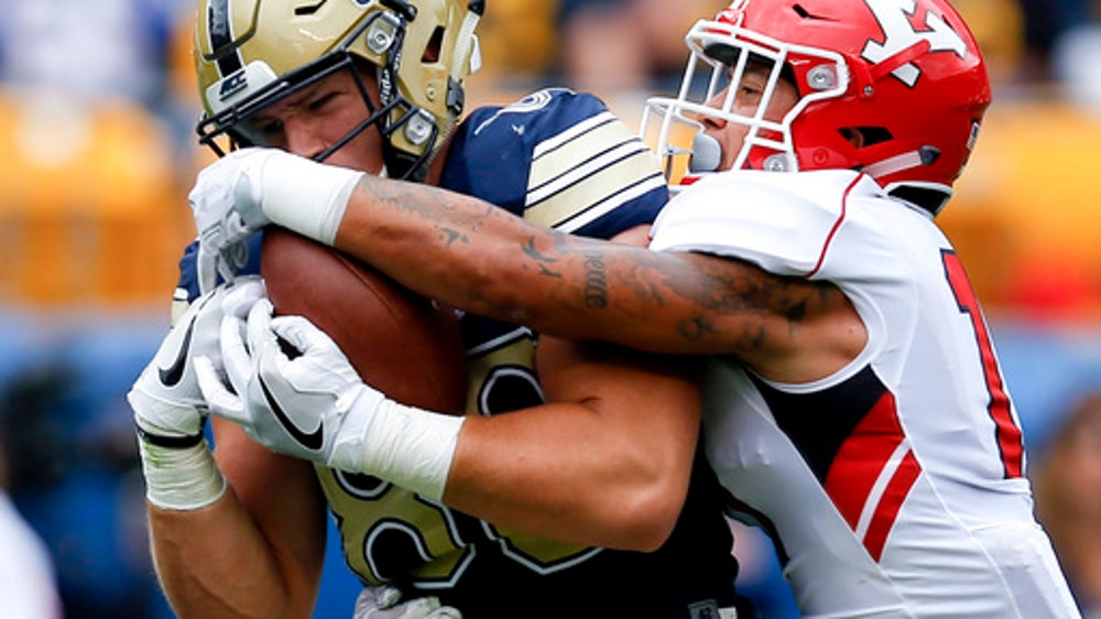 Pitt blows lead before edging Youngstown State 28-21 in OT (Sep 02, 2017)