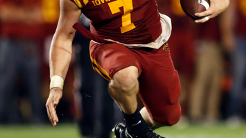 Iowa State's Joel Lanning plays both ways vs. Oklahoma