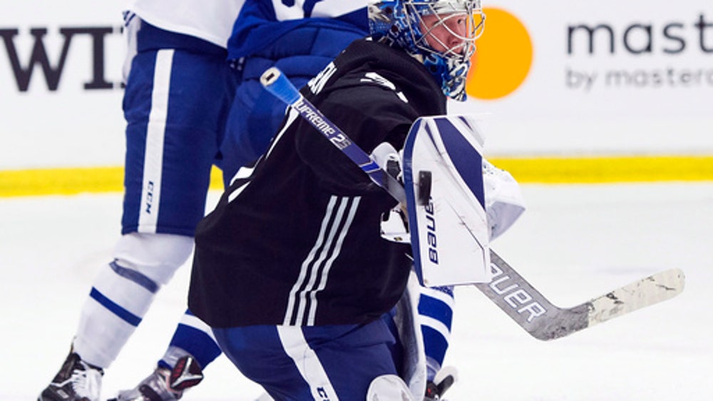 Leafs goalie Frederik Andersen shapes up for season