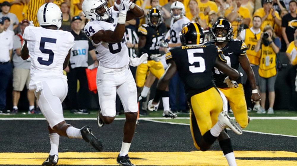 No. 4 Penn State beats Iowa 21-19 with TD on final play (Sep 23, 2017)