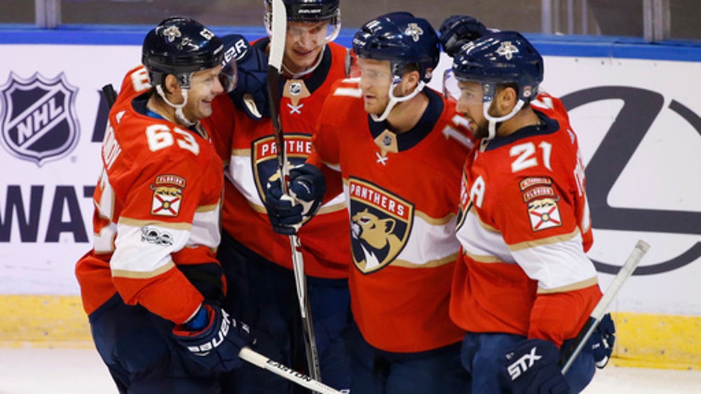 Panthers starting over with new coach and new top line