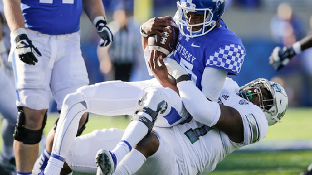 Kentucky rebounds to outlast Eastern Michigan 24-20 (Sep 30, 2017)