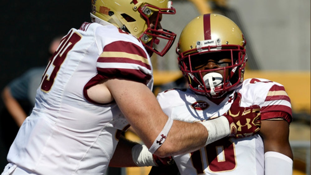 Boston College upsets Louisville 45-42 in shootout (Oct 14, 2017)