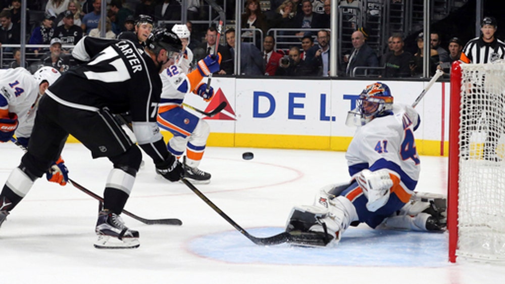 Kings F Jeff Carter out indefinitely after leg cut