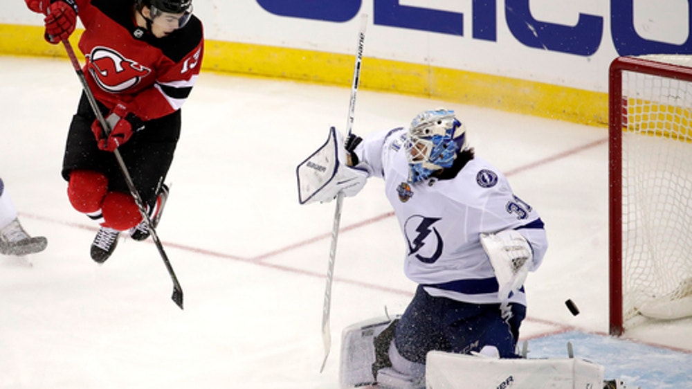 Palmieri, Stafford help Devils top Lightning 5-4 in shootout (Oct 17, 2017)