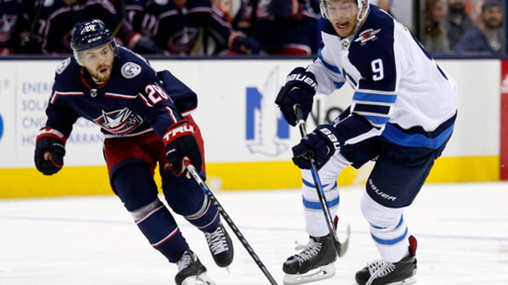 Blue Jackets rally to beat Winnipeg 2-1 in overtime (Oct 27, 2017)