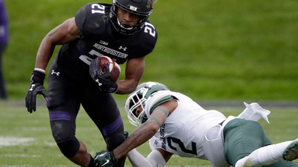 Northwestern stuns No. 16 Michigan State 39-31 in 3 OT (Oct 28, 2017)