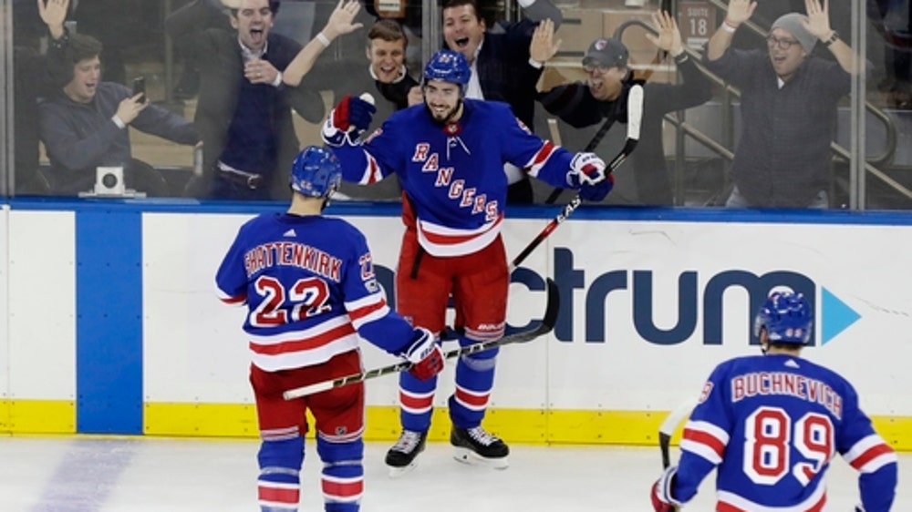 Zibanejad helps Rangers rally past Golden Knights, 6-4 (Oct 31, 2017)