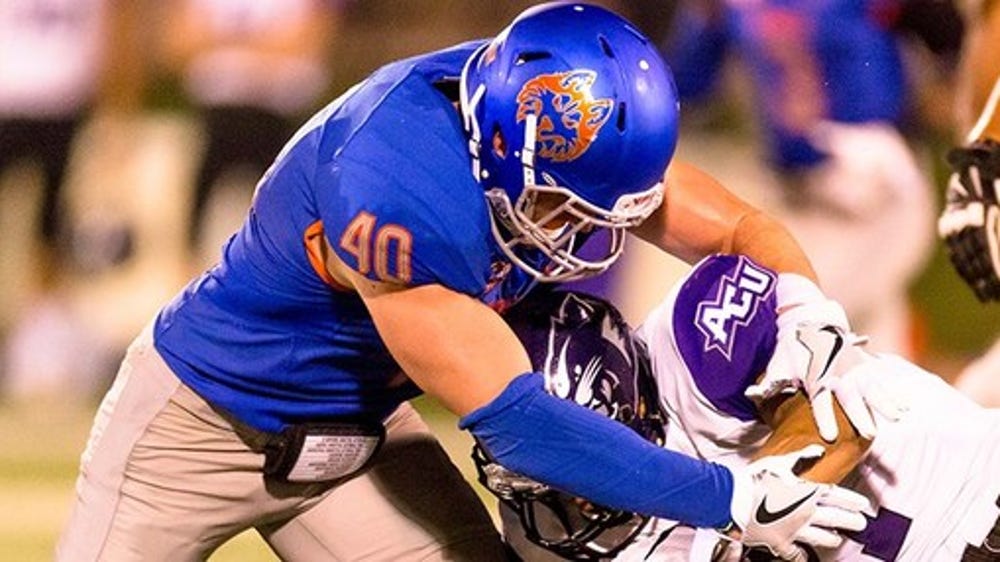 Houston Baptist's Dolan goes over 500 tackles