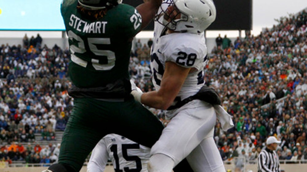 Lengthy weather delay interrupts Michigan State, Penn State