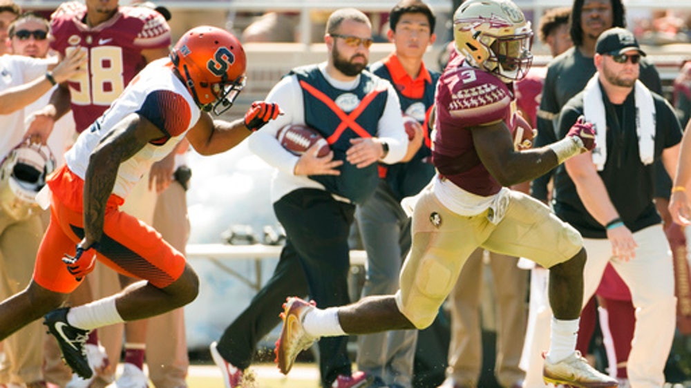 Florida State holds off Syracuse 27-24 to get first home win (Nov 04, 2017)
