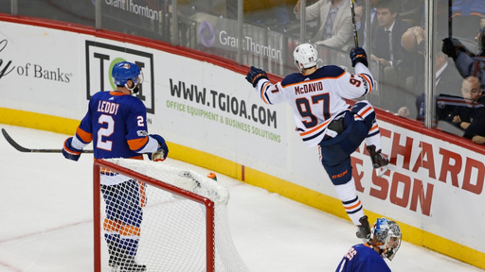 McDavid scores quickly in OT, Oilers beat Islanders 2-1