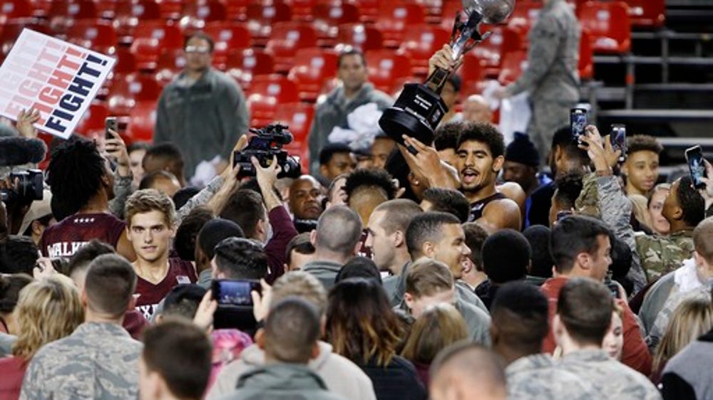 No. 25 Texas A&M beats No. 11 West Virginia 88-65 in Germany (Nov 11, 2017)