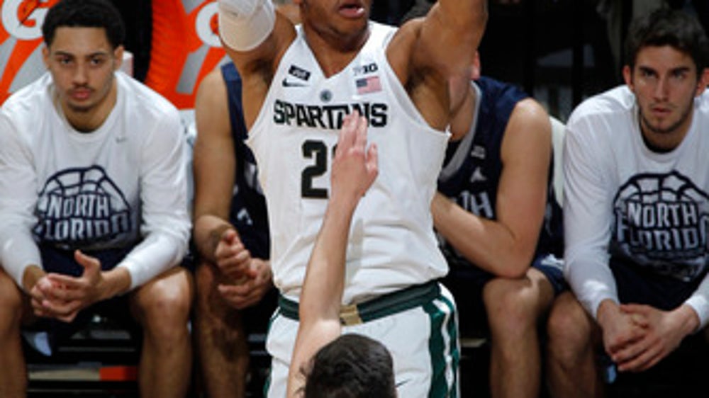 No. 2 Michigan State tops North Florida, next up No. 1 Duke (Nov 10, 2017)
