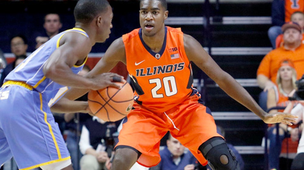 Alstork, Jordan lead Illini past Jaguars 102-55 (Nov 10, 2017)