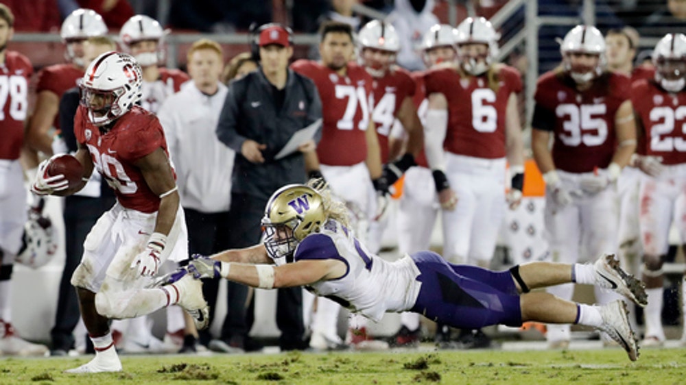 Love's 3 TDs lead Stanford past No. 9 Washington 30-22 (Nov 10, 2017)