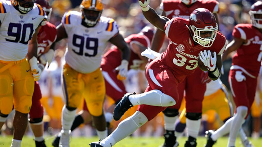 Guice, Chark lead LSU past Arkansas 33-10 (Nov 11, 2017)