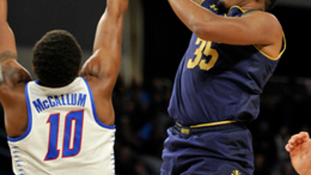 Notre Dame 72, DePaul 58 (Nov 11, 2017)