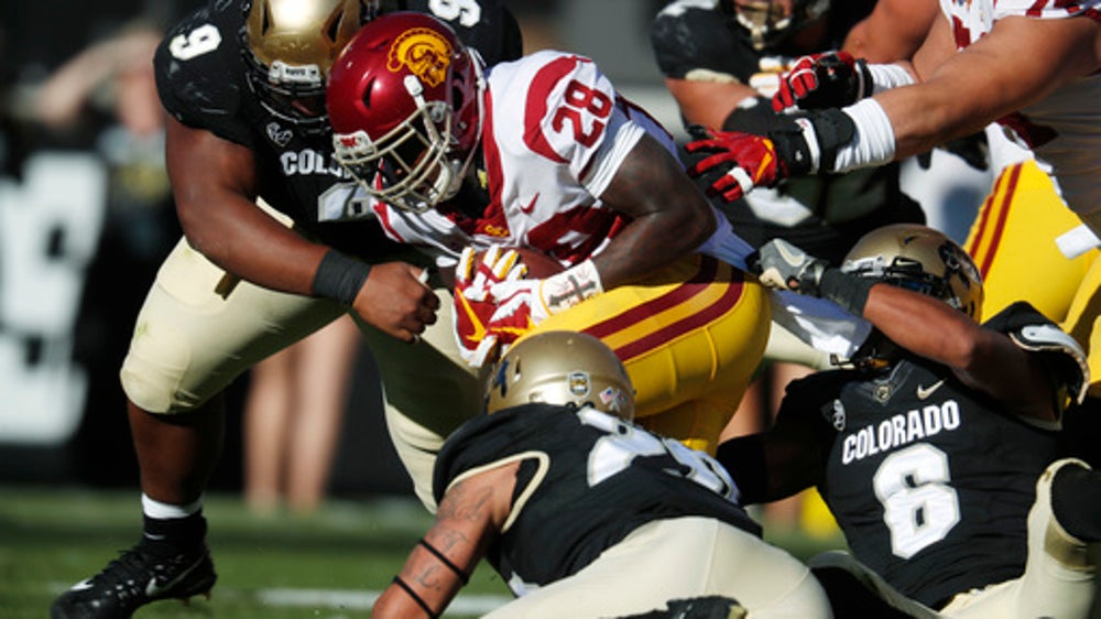 No. 15 USC clinches Pac-12 South in 38-24 win over Colorado (Nov 11, 2017)