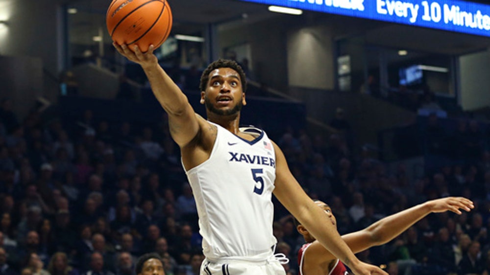 Bluiett scores 26 as No. 15 Xavier beats Rider 101-75 (Nov 13, 2017)