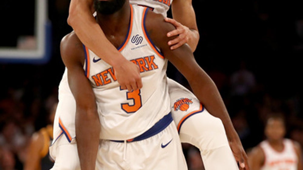 Hardaway hits late 3 to lift Knicks over Jazz 106-101 (Nov 15, 2017)