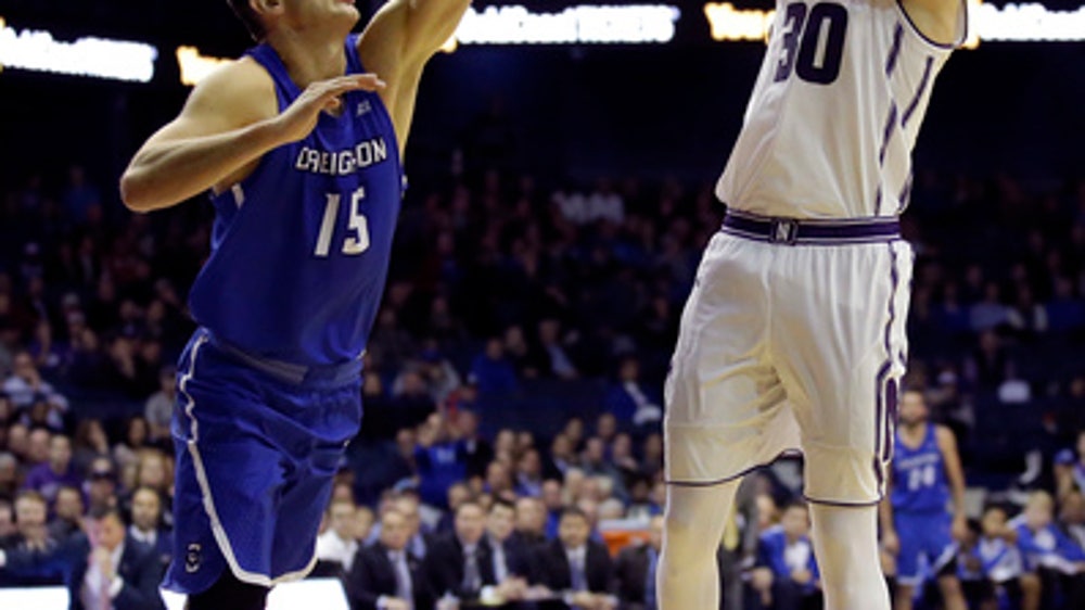 McIntosh scores 21 to lead Northwestern to win over La Salle (Nov 18, 2017)