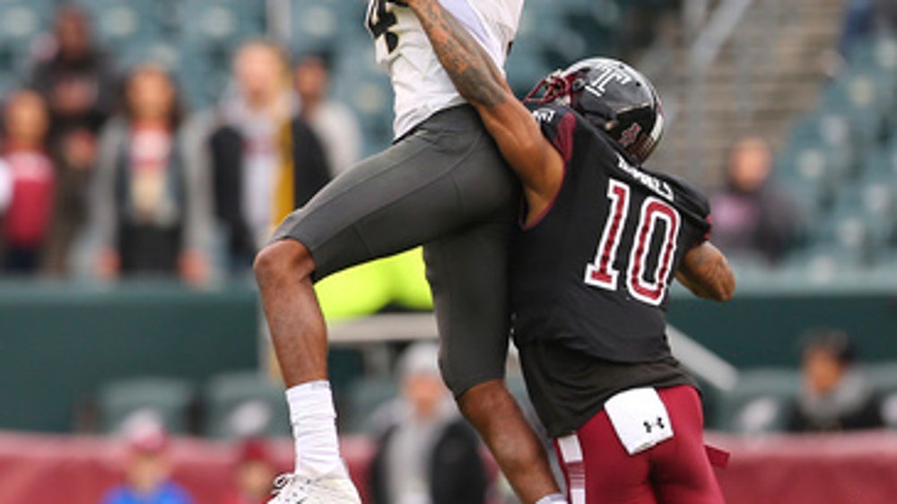 No. 14 UCF rolls Temple 45-19, heads to War on I-4 unbeaten (Nov 18, 2017)