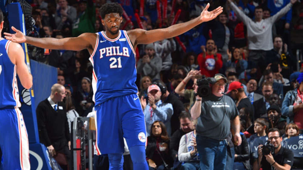 Joel Embiid helps fast-starting 76ers rout Blazers 101-81 (Nov 22, 2017)