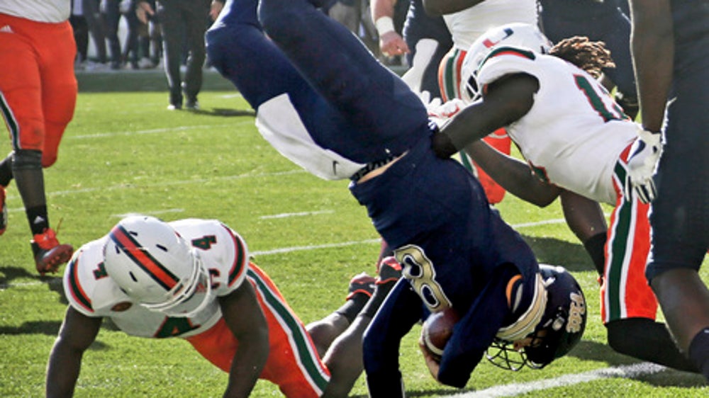 Pitt beats No. 2 Miami 24-14, ending 15-game win streak