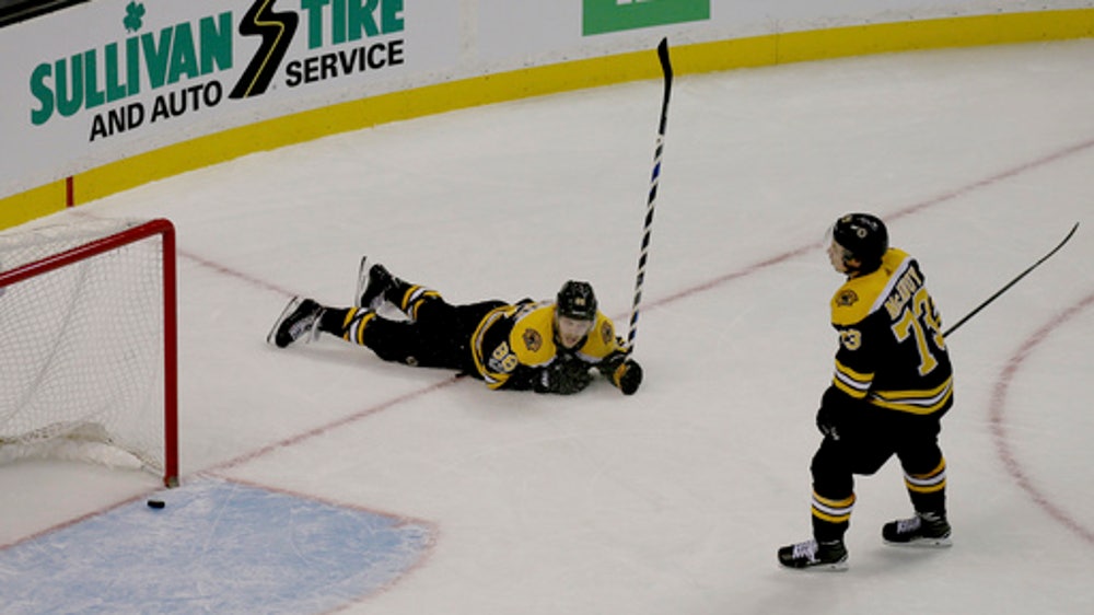 Ryan Strome breaks tie, Oilers beat Bruins 4-2 (Nov 26, 2017)