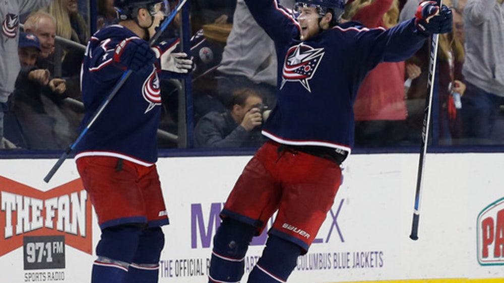 Anderson scores late in 3rd to lift Jackets over Ducks 4-2