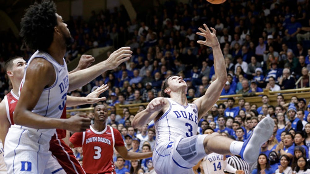 No. 1 Duke beats South Dakota 96-80 to improve to 10-0 (Dec 02, 2017)