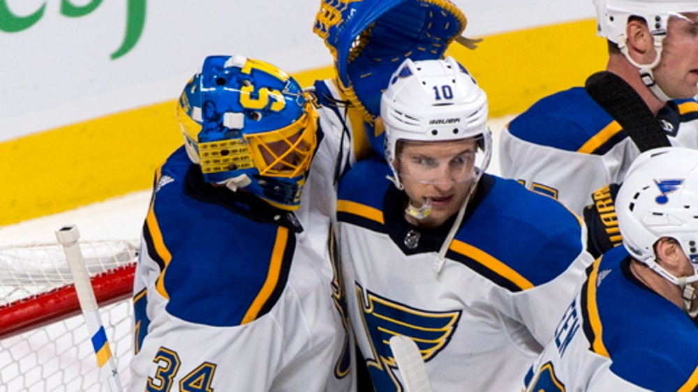 Schenn scores 3 goals, leads Blues over Canadiens 4-3 (Dec 05, 2017)